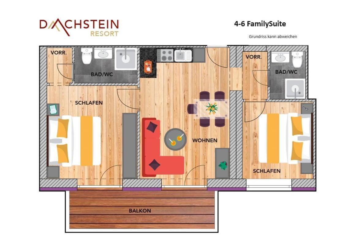 Apart- Und Wellnesshotel Dachsteinresort Russbach am Pass Gschütt Exteriér fotografie