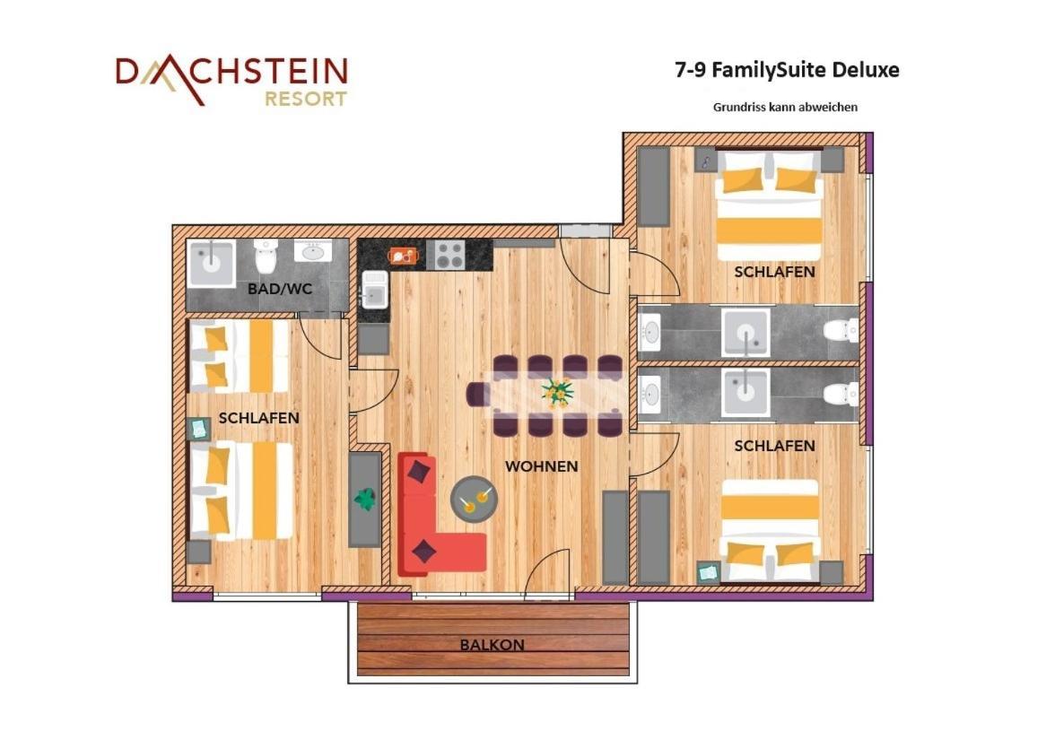 Apart- Und Wellnesshotel Dachsteinresort Russbach am Pass Gschütt Exteriér fotografie