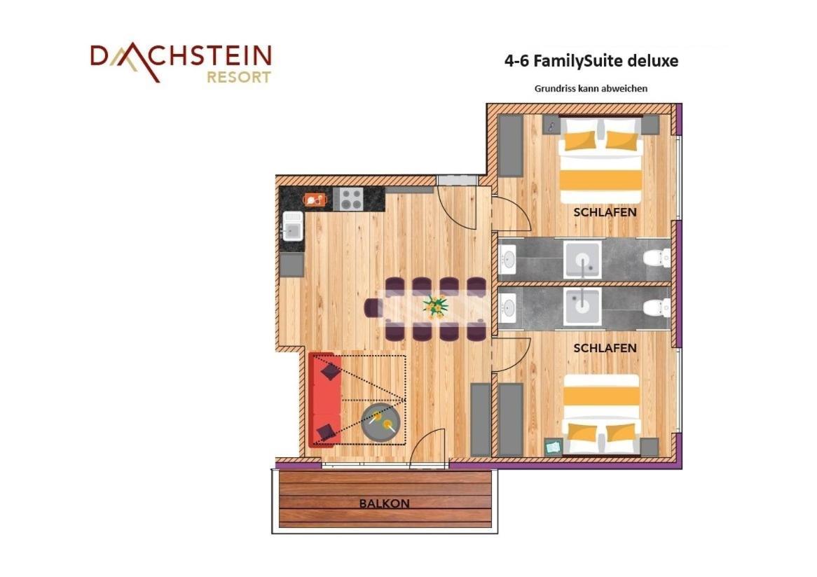 Apart- Und Wellnesshotel Dachsteinresort Russbach am Pass Gschütt Exteriér fotografie