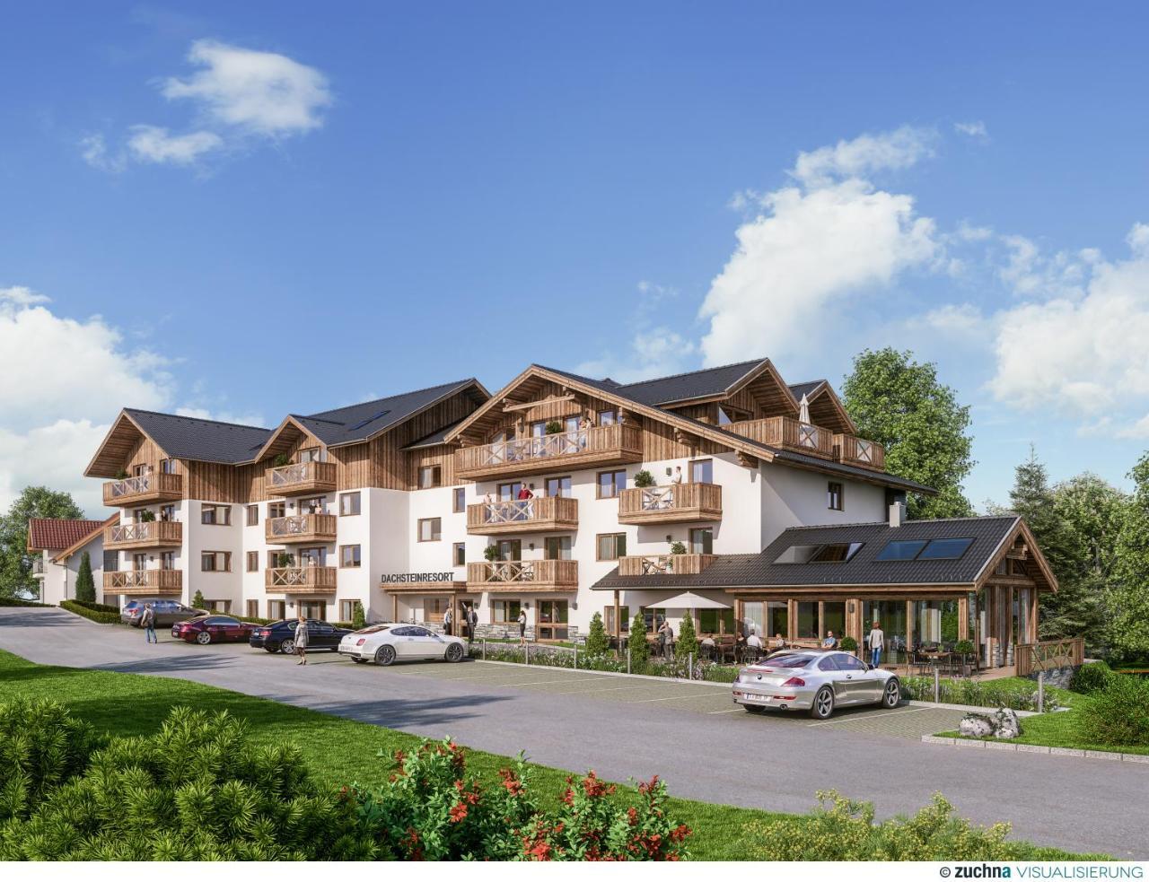Apart- Und Wellnesshotel Dachsteinresort Russbach am Pass Gschütt Exteriér fotografie