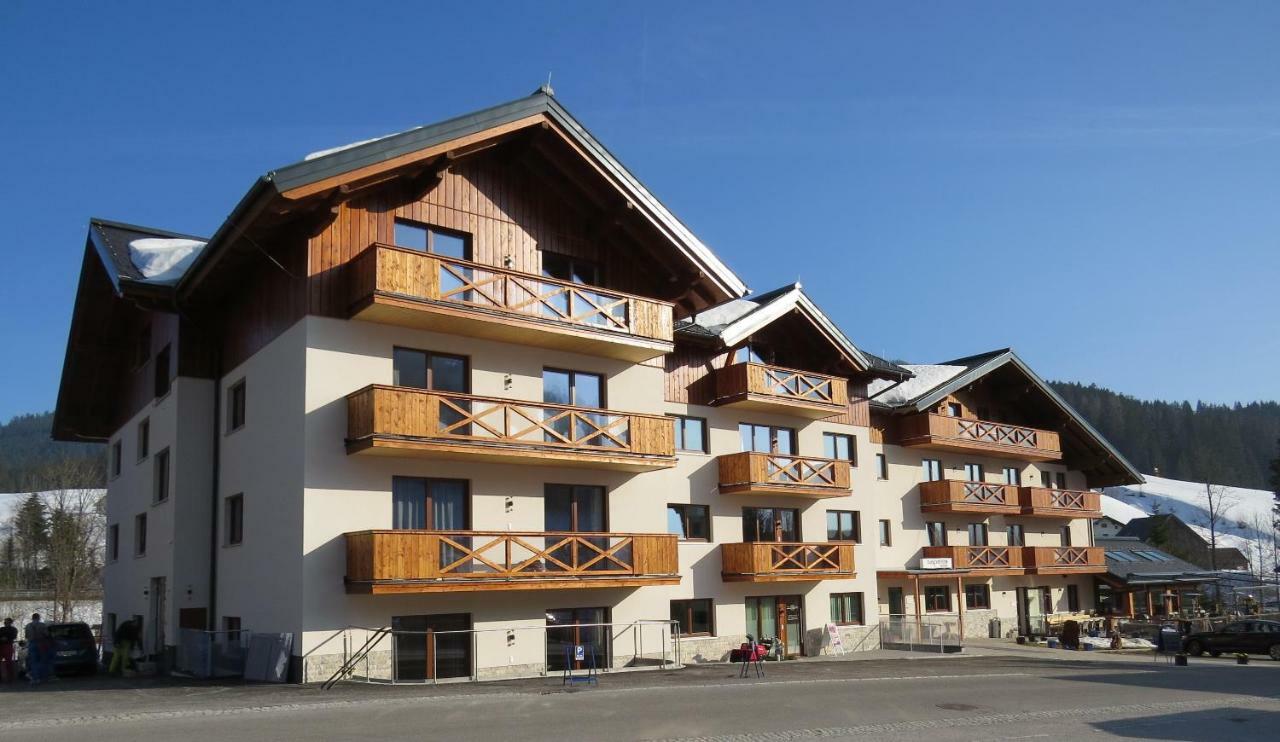 Apart- Und Wellnesshotel Dachsteinresort Russbach am Pass Gschütt Exteriér fotografie